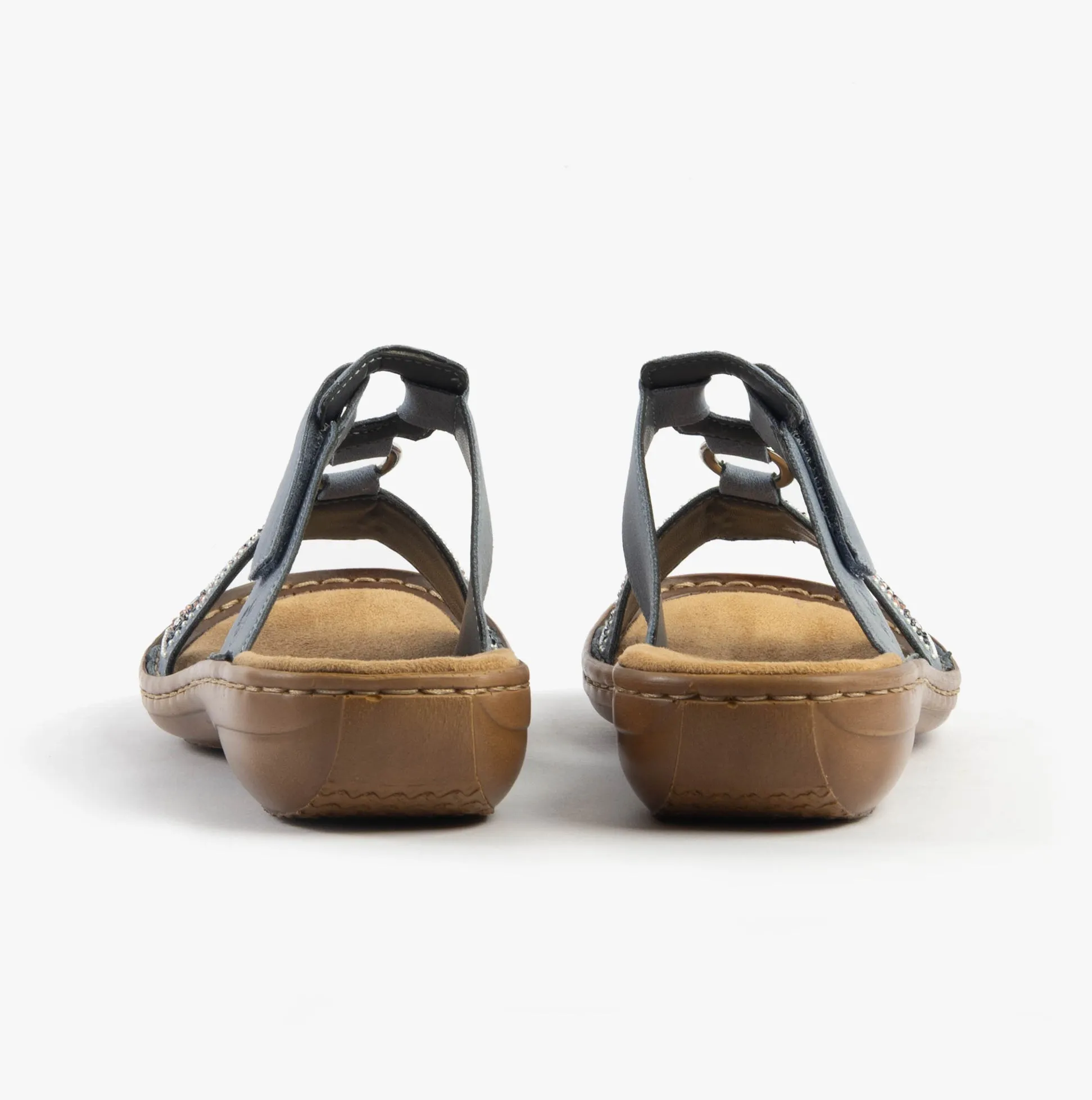 608K2-12 Womens Sandals Blue