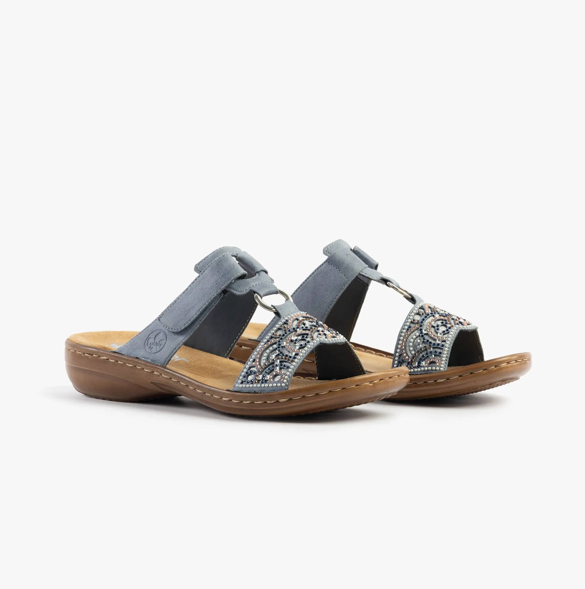608K2-12 Womens Sandals Blue