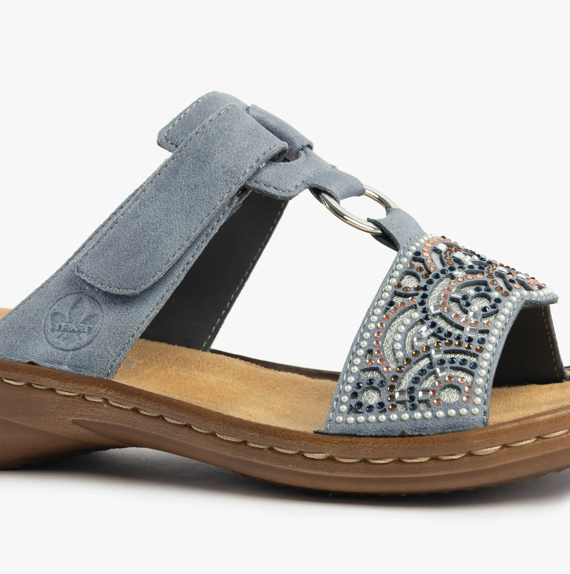 608K2-12 Womens Sandals Blue