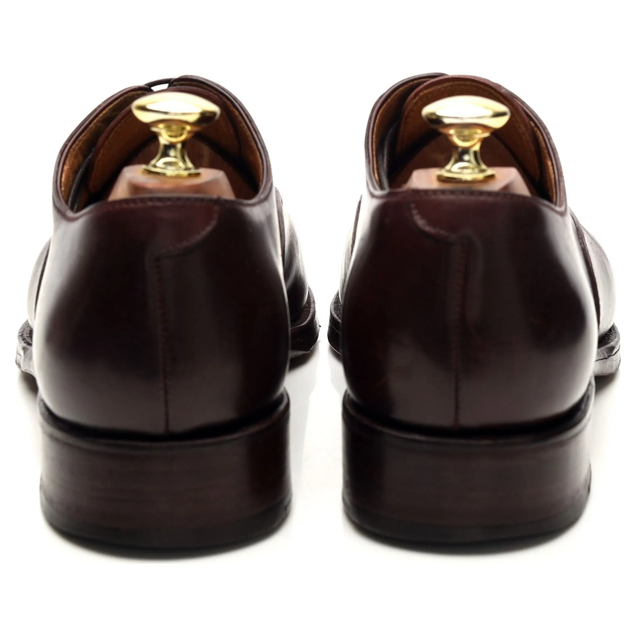'762' Burgundy Cordovan Leather Oxford UK 7 EE