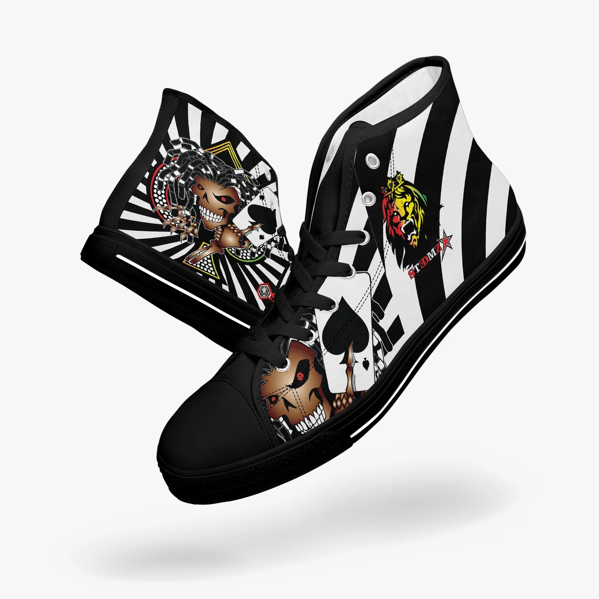 ACE OF SPADE 2 HT CANVAS SKATE SHOE - LIGHT