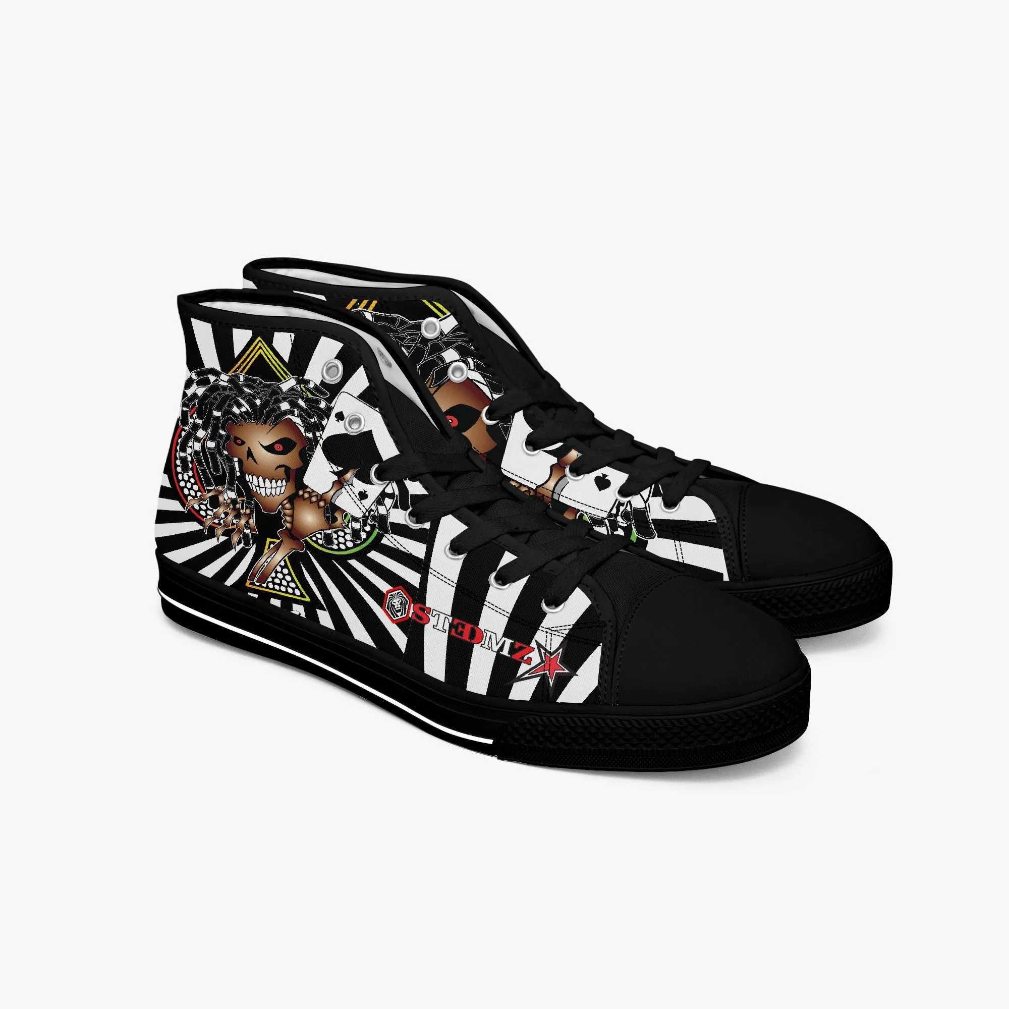 ACE OF SPADE 2 HT CANVAS SKATE SHOE - LIGHT