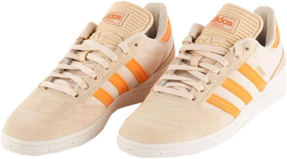 Adidas Busenitz Shoes - Crystal Sand/Bright Orange/Gold Metallic - 13.0