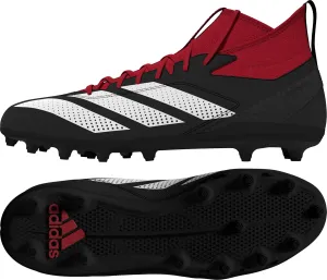 adidas Men's Adizero Impact.2 American Football Sneaker, Black/White/Team Power Red, 11