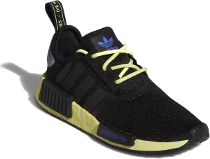 adidas Originals Unisex-Child NMD_r1 Sneaker (Core Black/Pulse Yellow/Sonic Ink, Numeric_6)