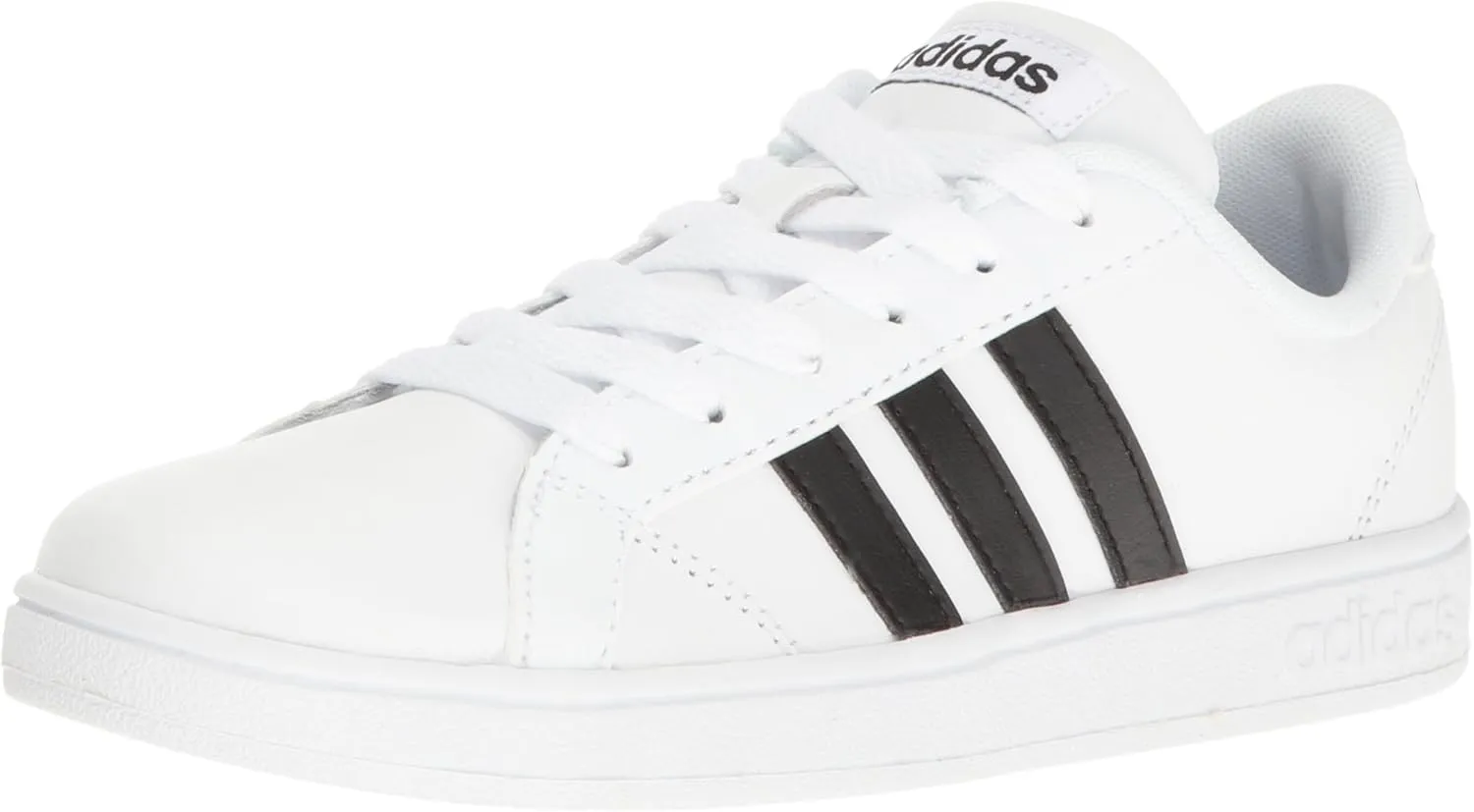 adidas Performance Unisex-Kids Baseline Sneaker, White/Black/White, 11.5K M US Little Kid