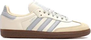Adidas Samba OG Womens Sneaker (Cream White Silver, 8)