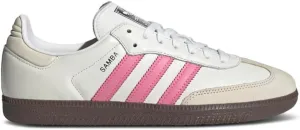 Adidas Samba OG Womens Sneaker (White Lucid Pink, 9, IG1962)