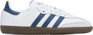 Adidas Samba OG Womens Sneaker (White Navy Gum, 7.5)