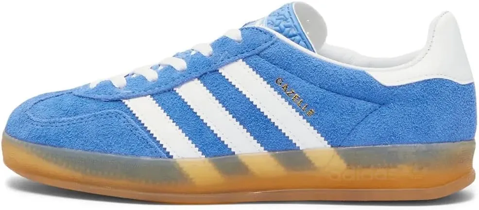 ADIDAS Women Gymnastics Shoes Sneaker, Blue Fusion FTWR White Gold Met, 9