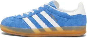 ADIDAS Women Gymnastics Shoes Sneaker, Blue Fusion FTWR White Gold Met, 9