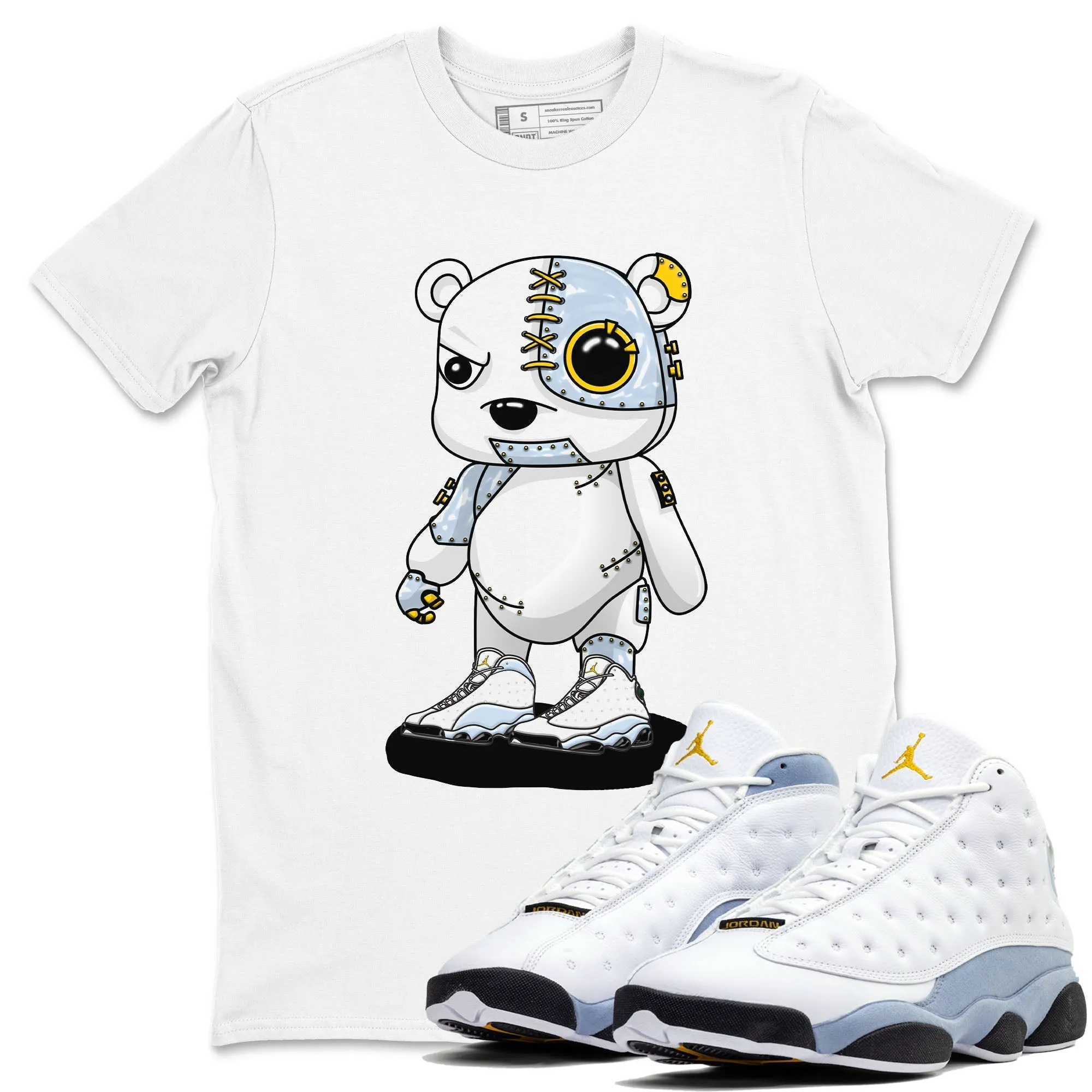 Air Grey Tees Sneaker Sustainable Bear Hot bargain Jordan Blue 13 Cyborg SNRT -