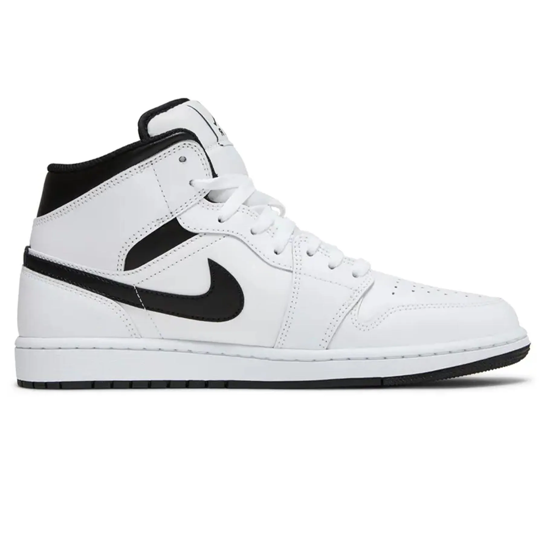 Air Jordan 1 Mid 'White Black'
