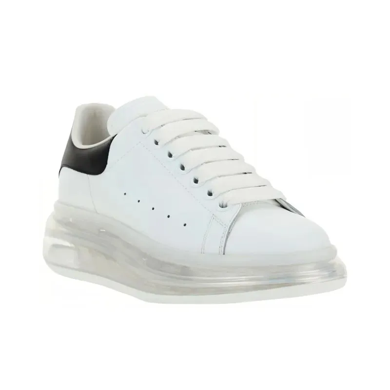 ALEXANDER MCQUEEN OVERSIZED SNEAKER 'CLEAR SOLE WHITE/BLACK'