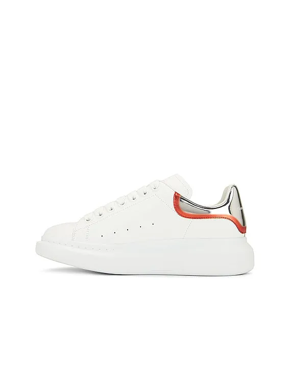 Alexander McQueen || Oversized Sneaker 'White Silver Welsh Red'