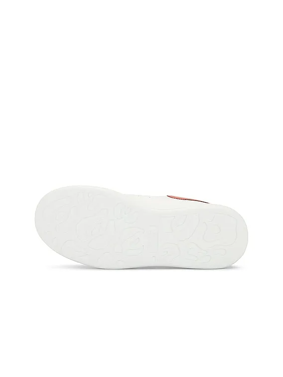Alexander McQueen || Oversized Sneaker 'White Silver Welsh Red'