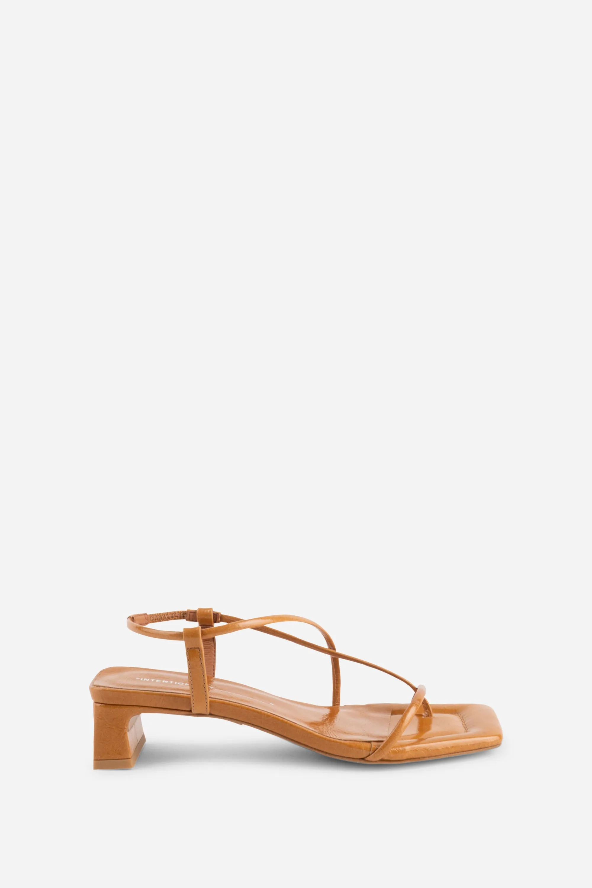 ANCA PATENT LEATHER HEEL