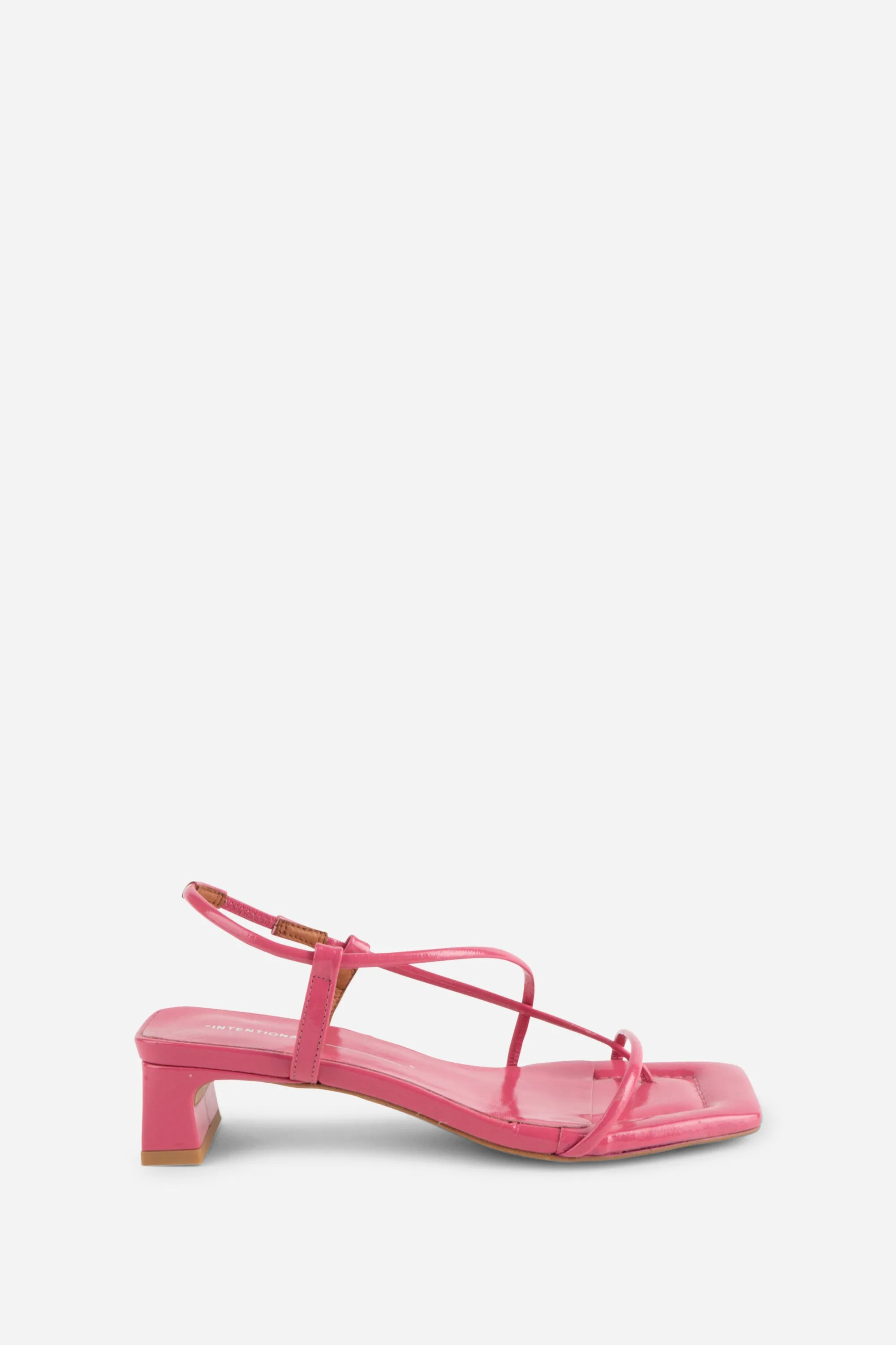 ANCA PATENT LEATHER HEEL