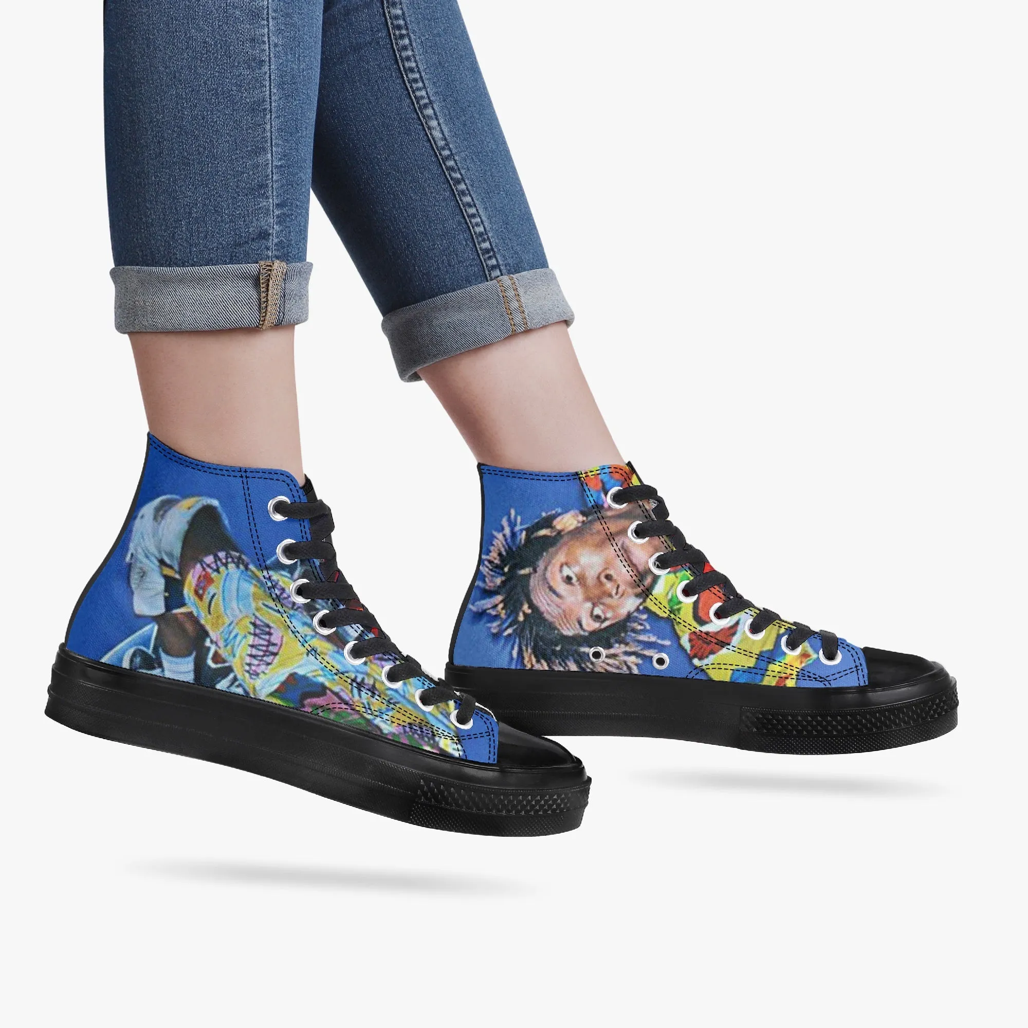 Andrecht Collabs Canvas Basketball Shoe