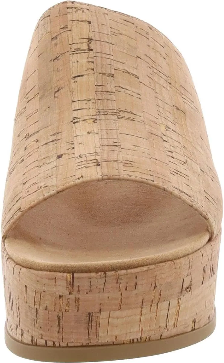 Anne Klein Womens AKVENTI Slip On Lifestyle Wedge Sandals