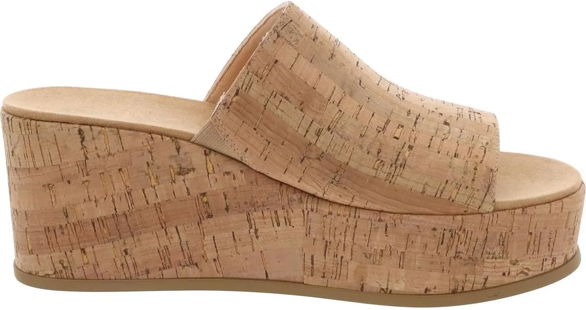 Anne Klein Womens AKVENTI Slip On Lifestyle Wedge Sandals
