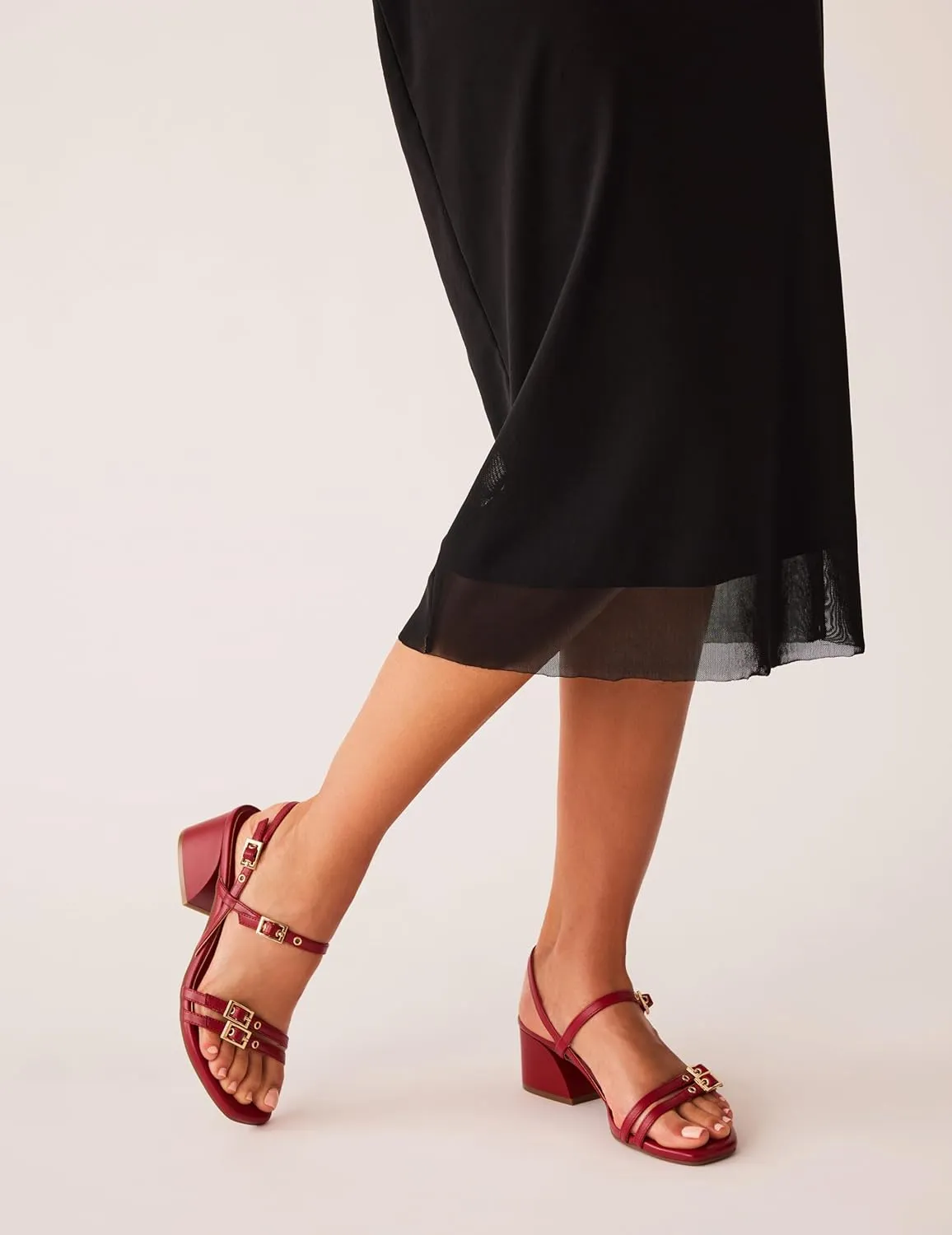 Anne Klein Women's Block Heel Sandal Mackenzie