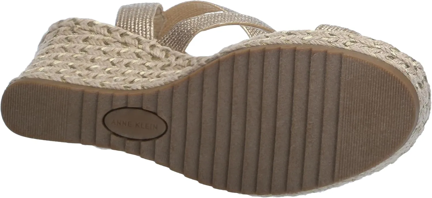 Anne Klein Women's Willa Espadrille Wedge Sandal