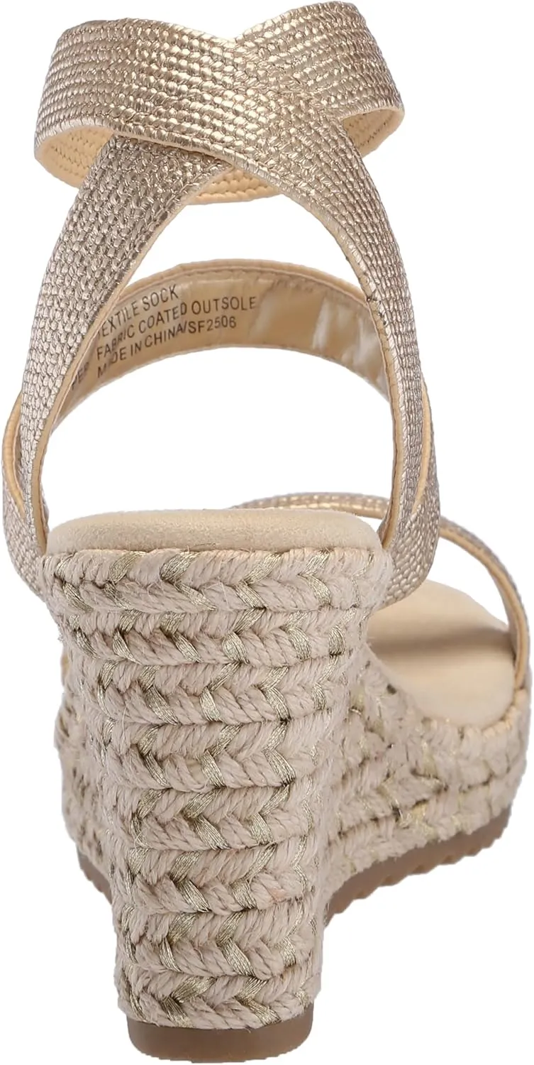 Anne Klein Women's Willa Espadrille Wedge Sandal