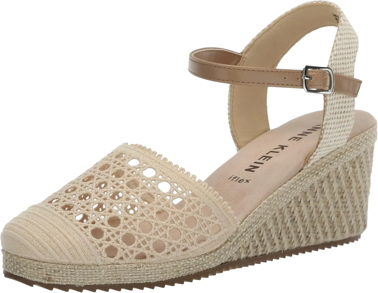 Anne Klein Women's Zeena Espadrille Wedge Sandal
