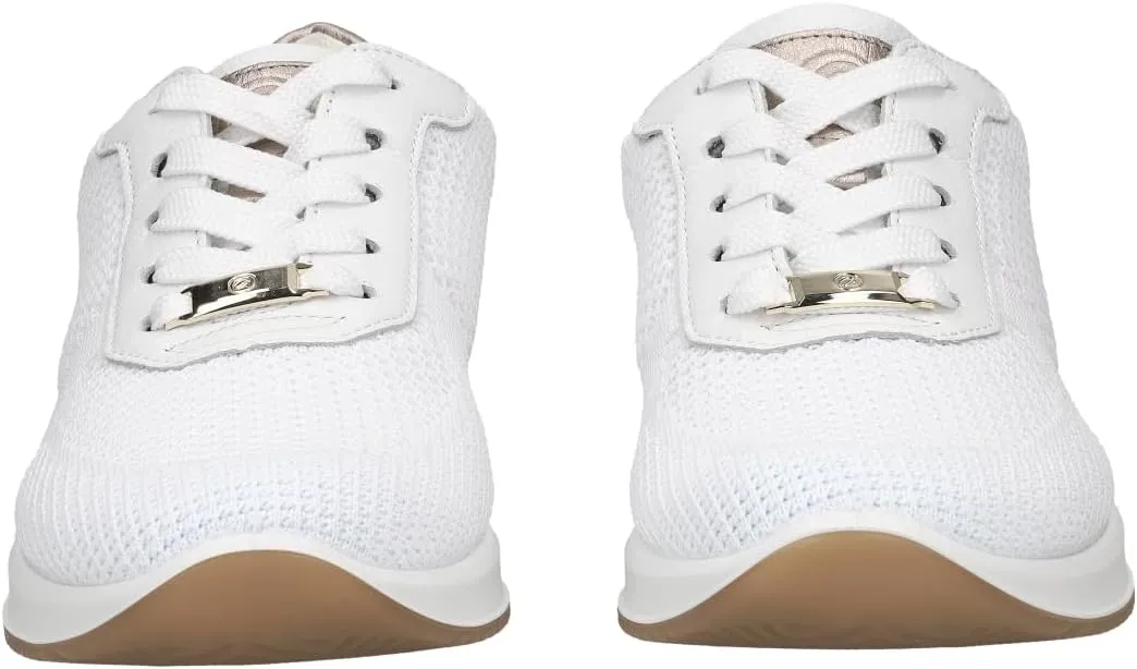 ARA Women's Sneaker, White Sand, 8