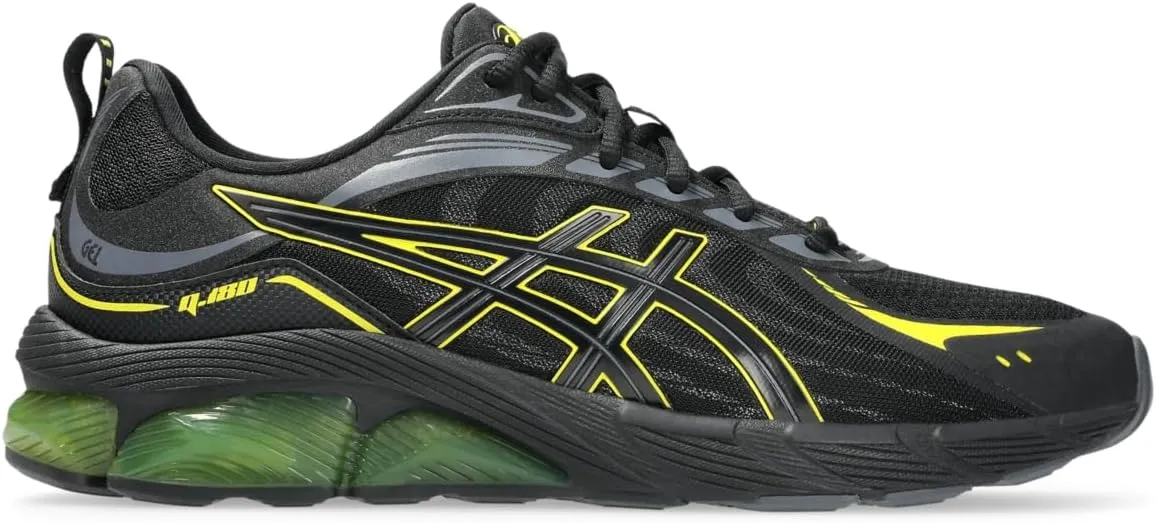 Asics Unisex Gel-Quantum 180 VIII Sportstyle Shoes, 11, Black/Lemon Spark