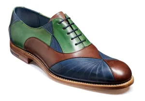 Barker Hector - Ebony/Green/Blue Hand Painted