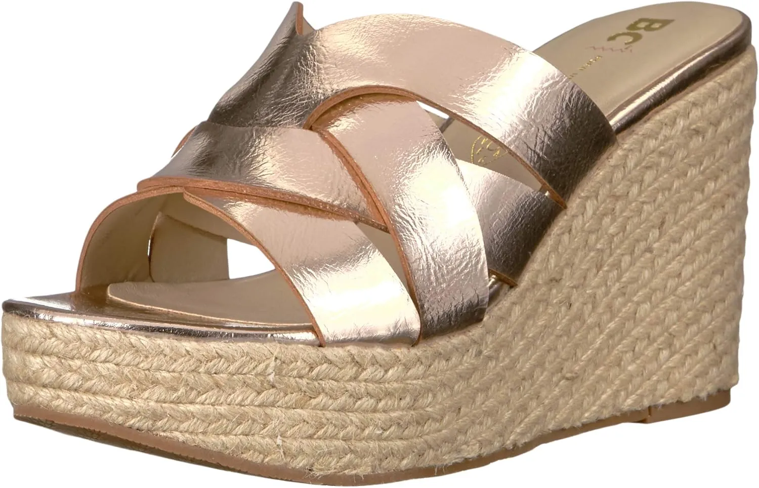 BC Women's Eden Espadrille Wedge Sandal