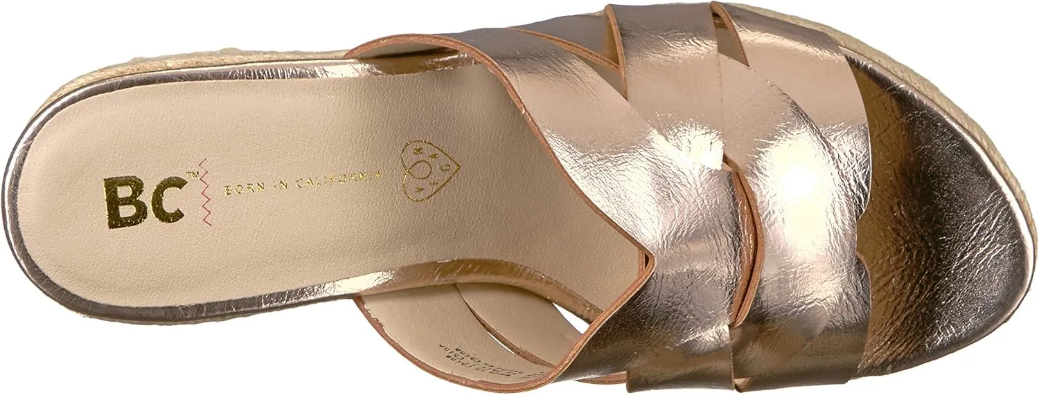 BC Women's Eden Espadrille Wedge Sandal