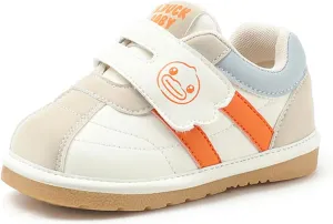 B.Duck Squeaky Shoes [Toddler 4-Toddler 7] Toddler Shoes for Girl and Boy Kids Shoe First Walker Soft-Bottom Toddler Shoes Toddler Sneakers