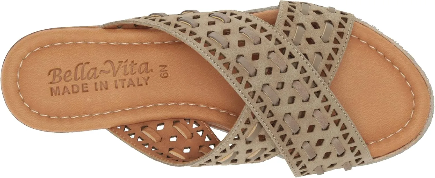 Bella Vita Made in Italy Women's Exa-Italy Wedge Sandal