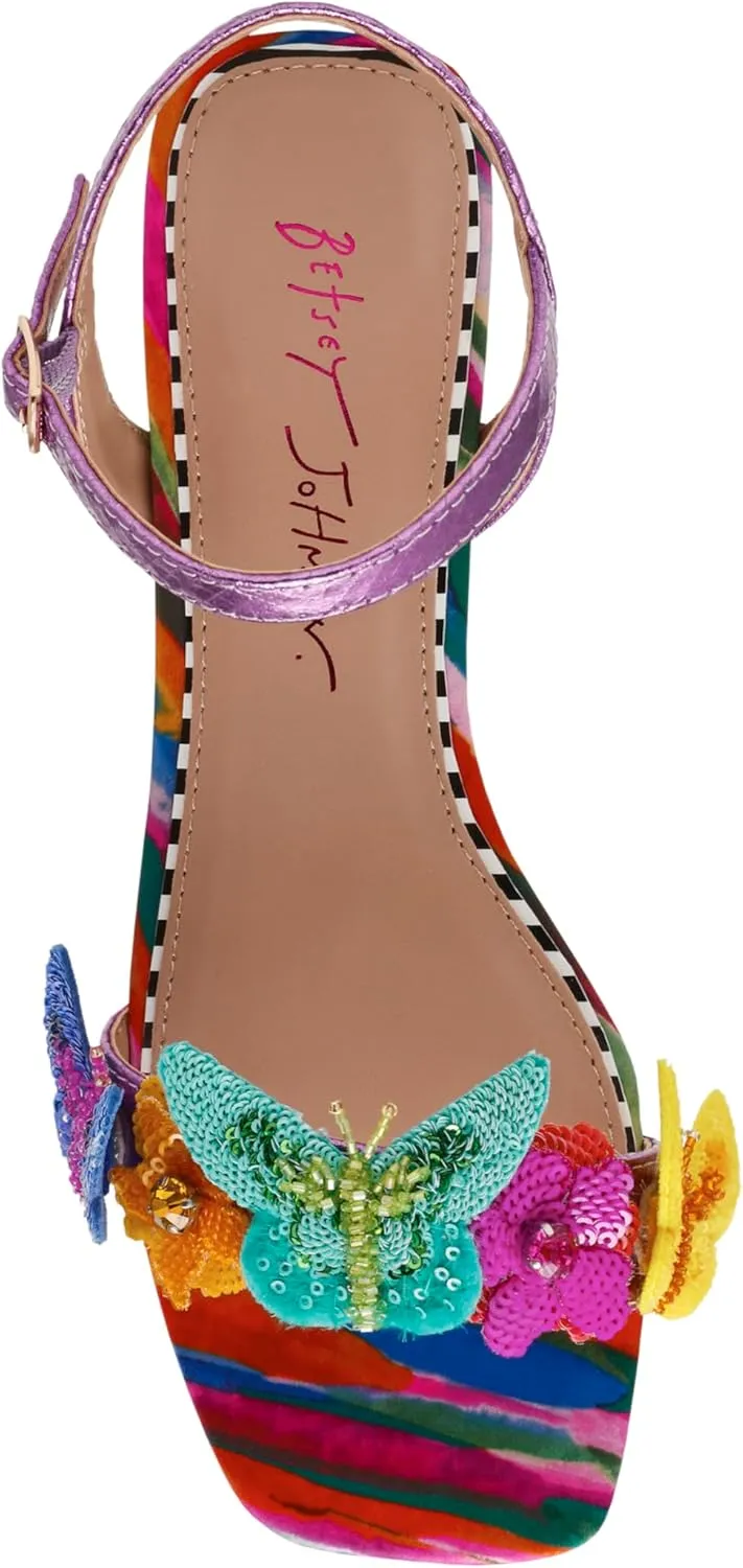 Betsey Johnson Women's Emerry Heeled Sandal