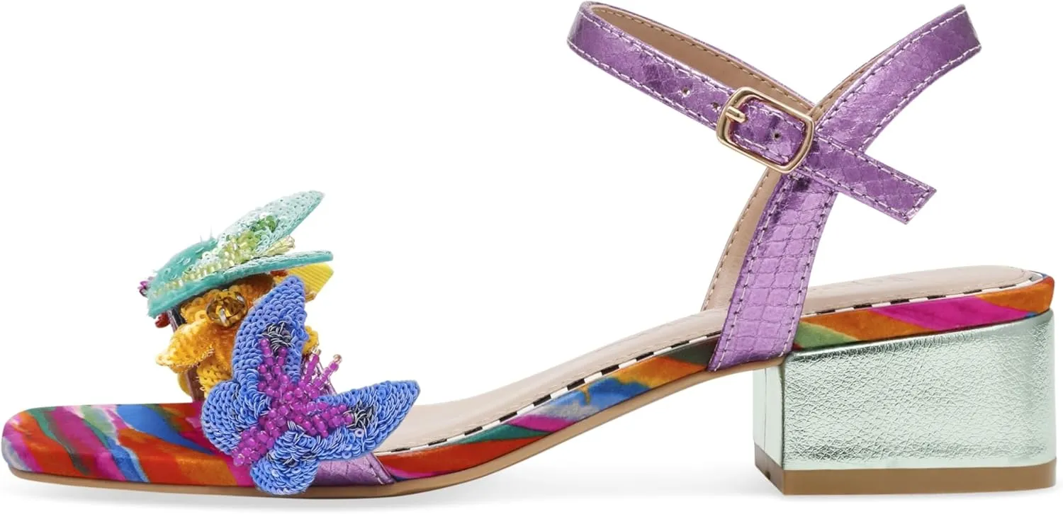 Betsey Johnson Women's Emerry Heeled Sandal