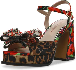 Betsey Johnson Women's Lilie Heeled Sandal