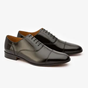 Black Calf Classic Captoes