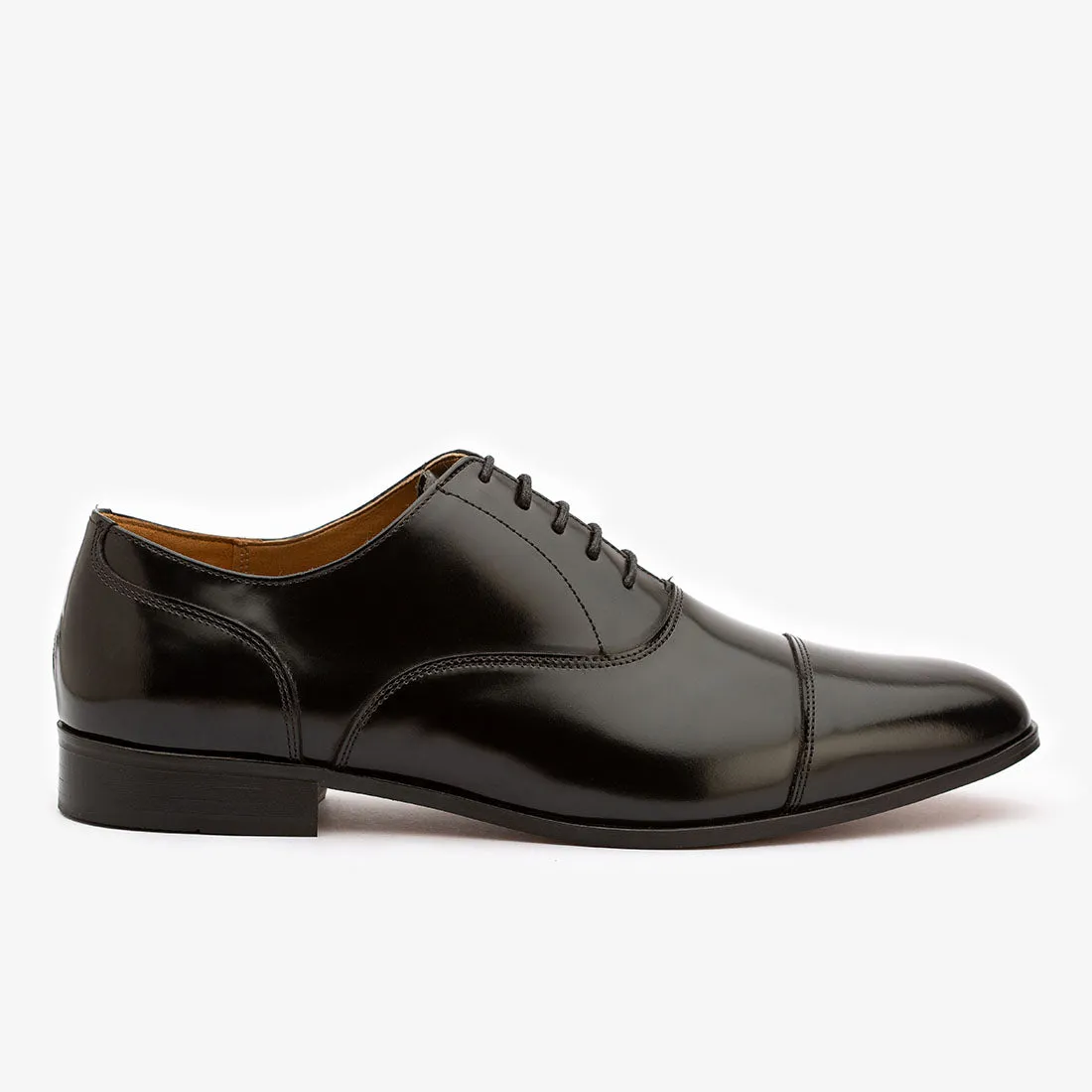 Black Calf Classic Captoes