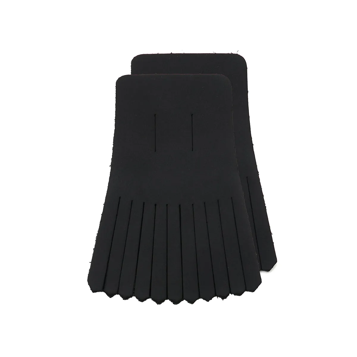 Black Greasy Gibson Shoe & Shoe Kiltie