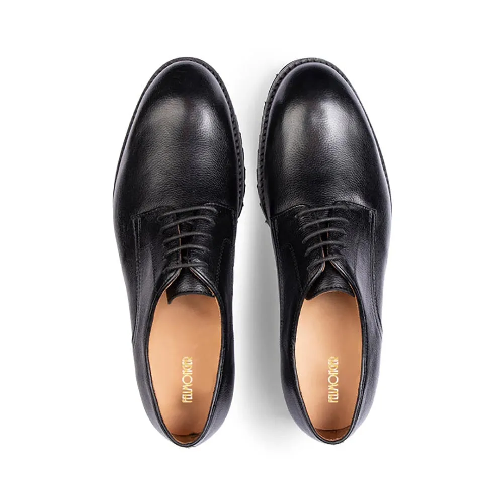 Black Milled Classic Extralight Blucher