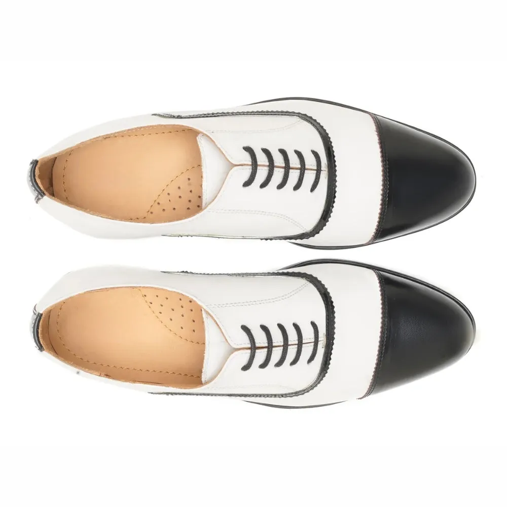 Blano Gatsby Mens Two Tone Oxford Shoes | Handmade