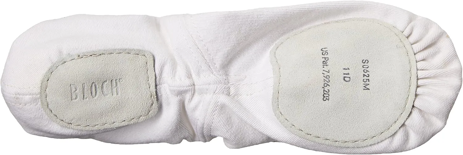 Bloch Dance Men's Synchrony Split Sole Stretch Canvas Ballet Slipper / Shoe