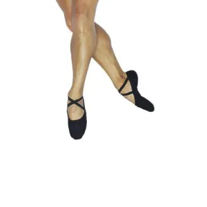 Bloch S0213L Prolite II Canvas Split-Sole Ballet Slippers - Black