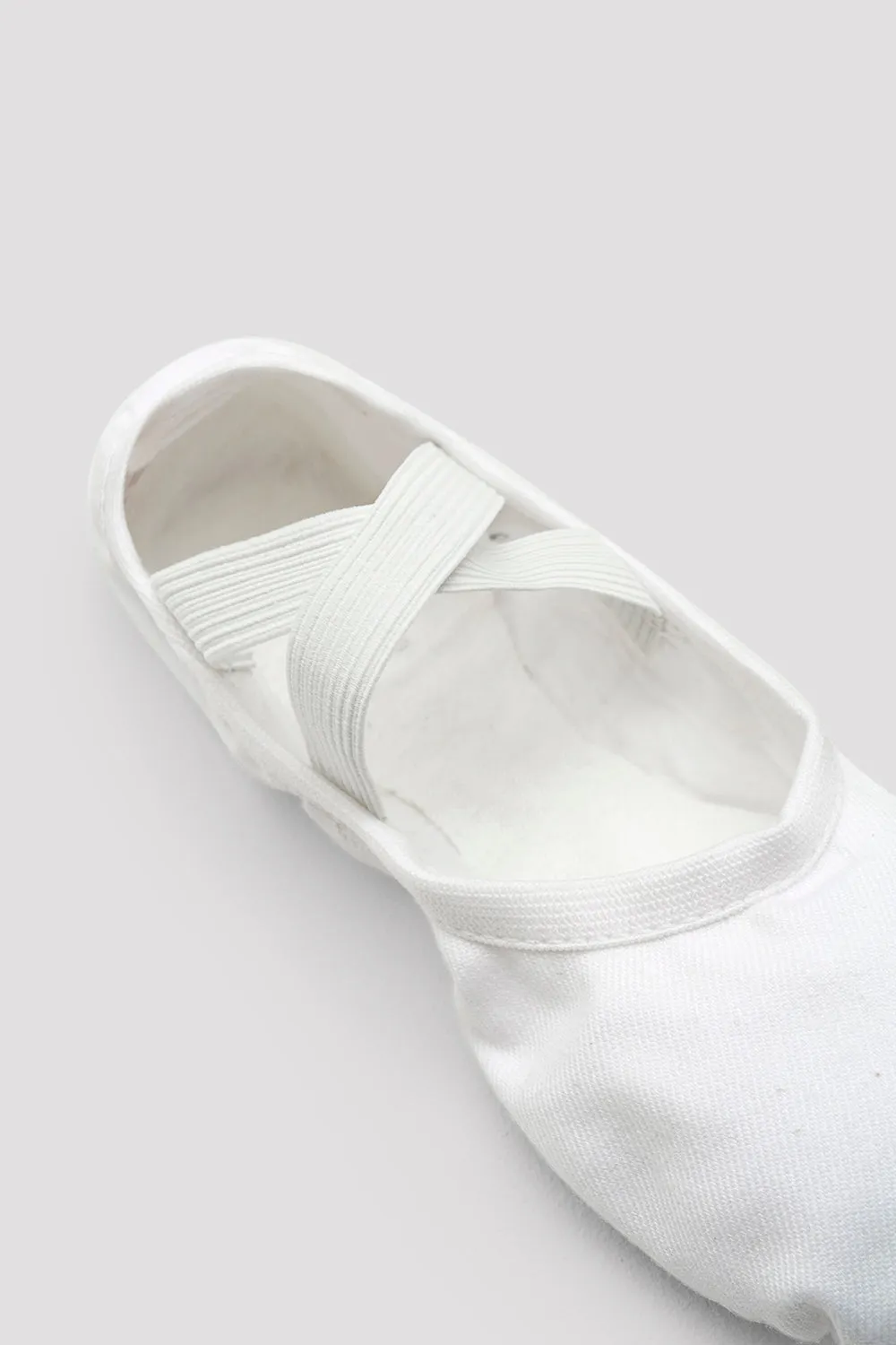 Bloch S0284G and S0284L Performa Canvas Split-Sole WHITE Ballet Shoe