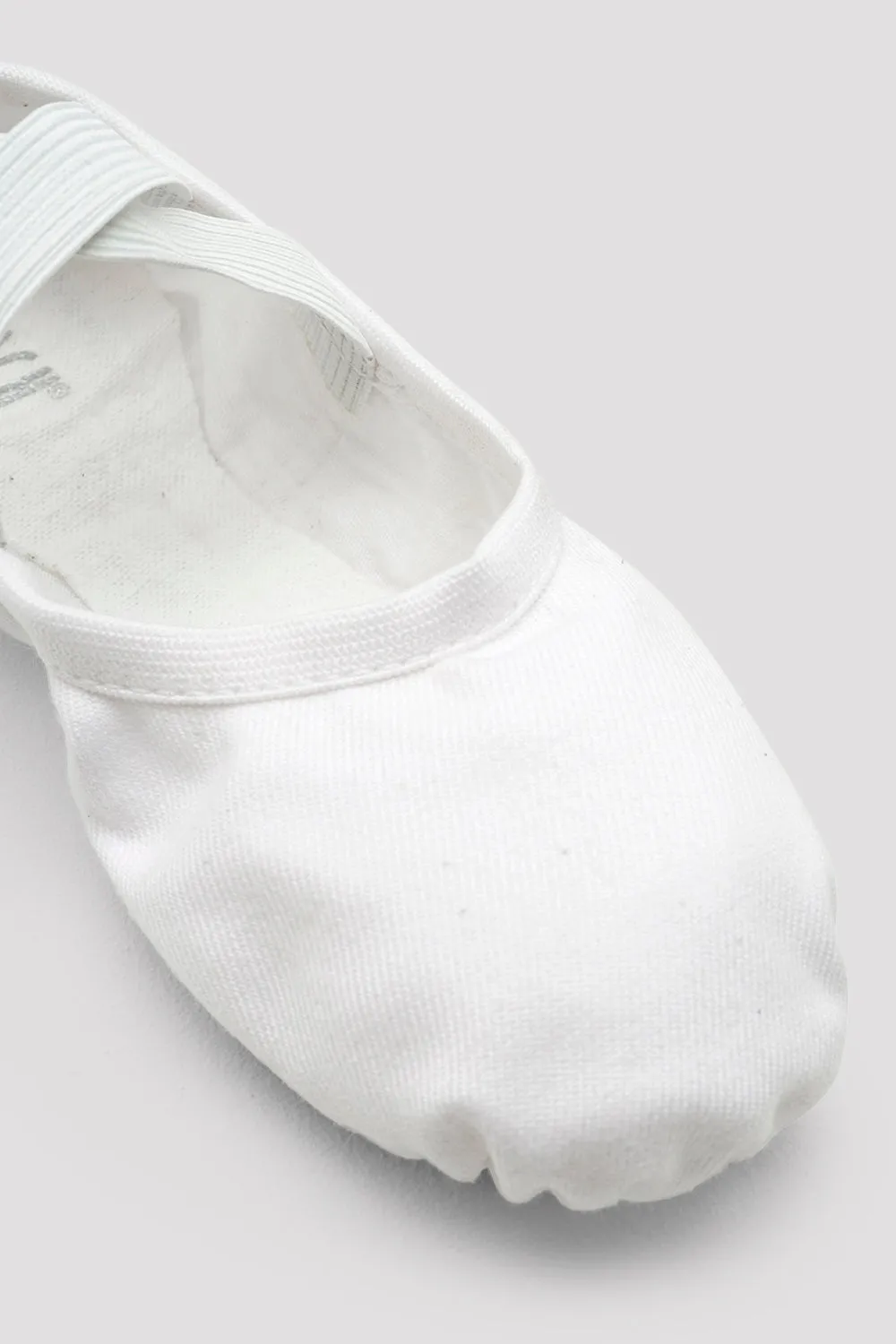 Bloch S0284G and S0284L Performa Canvas Split-Sole WHITE Ballet Shoe