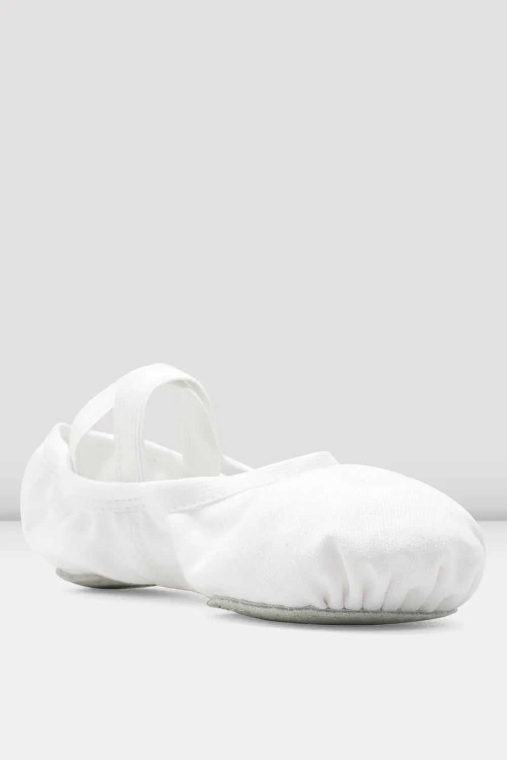 Bloch S0284G and S0284L Performa Canvas Split-Sole WHITE Ballet Shoe