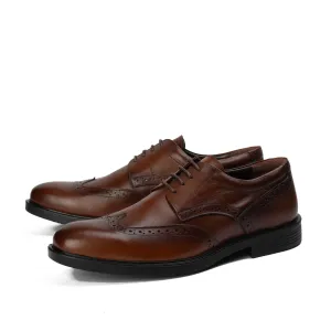 Brio genuine Lace-up shoe - HAVAN